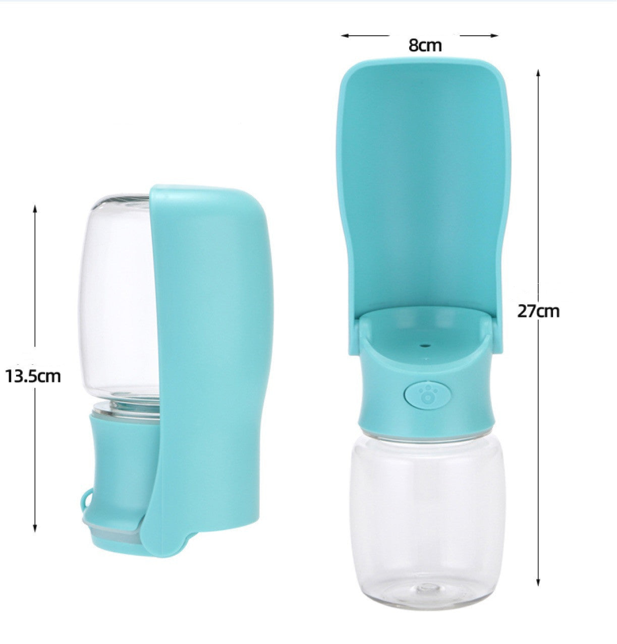 Dog Portable Water Bottle & Dispenser  Foldable Water Bottle - Cutezy