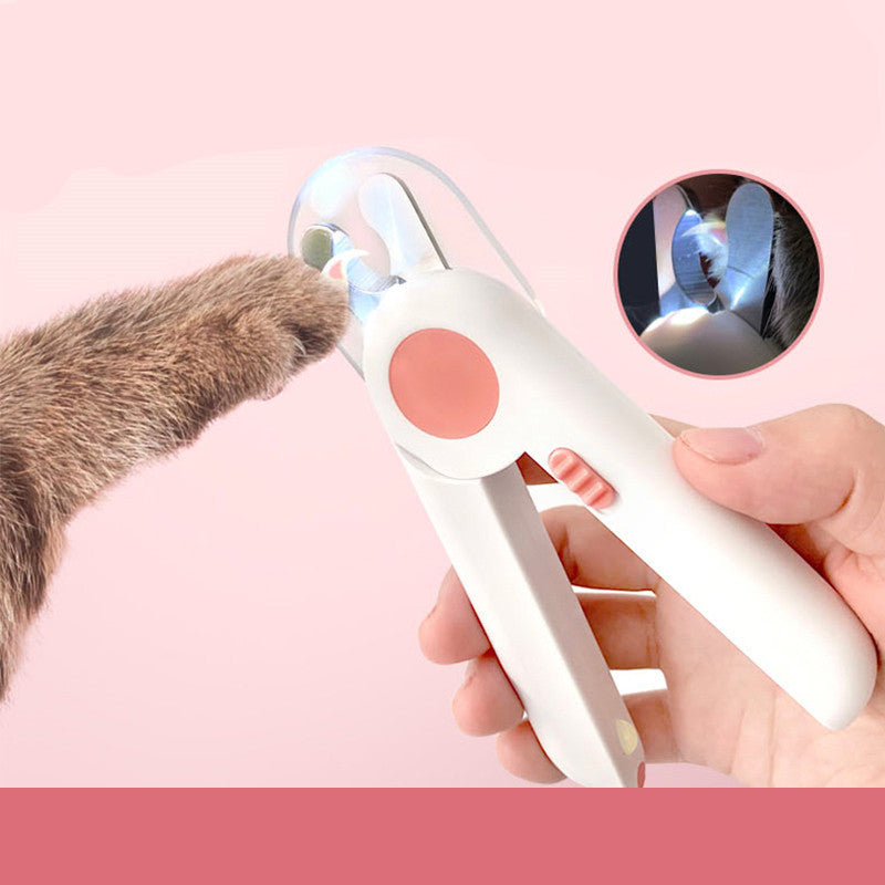 LED Light-Emitting Pet Nail Clippers - Cutezy