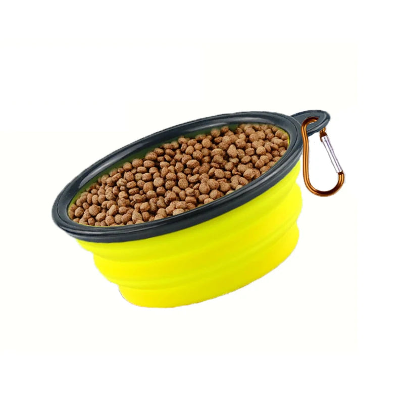 Pet Folding Bowl With Keychain - Cutezy