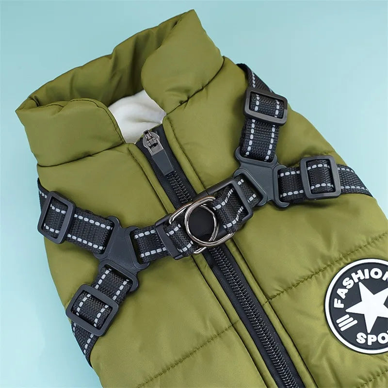 Dog Jacket With Harness - Cutezy